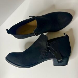 Torrid Ankle Booties black SIZE:11